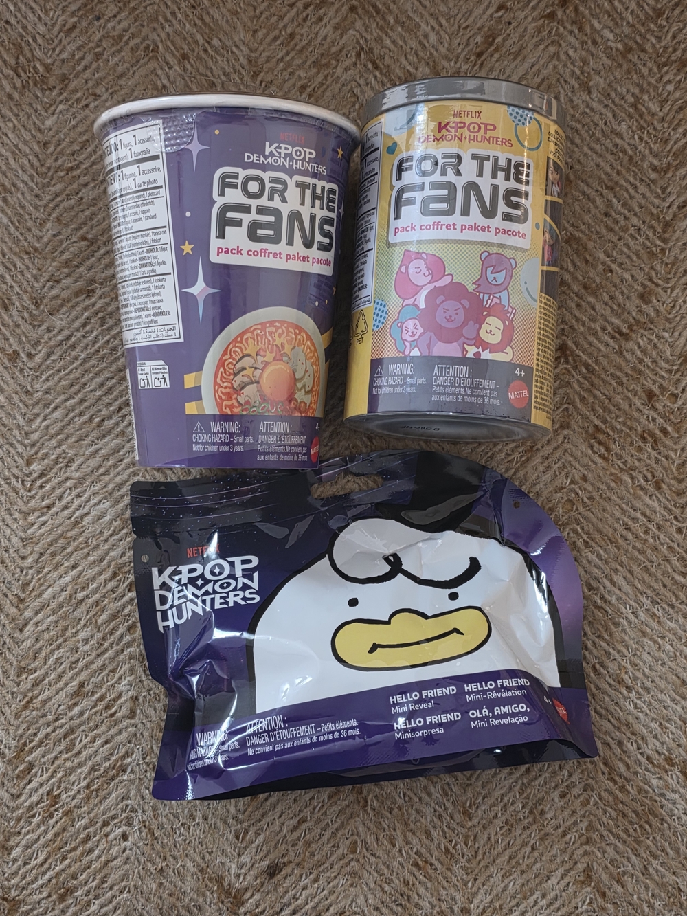 Netflix KPop Demon Hunters Mystery Pack Bundle – New & Sealed